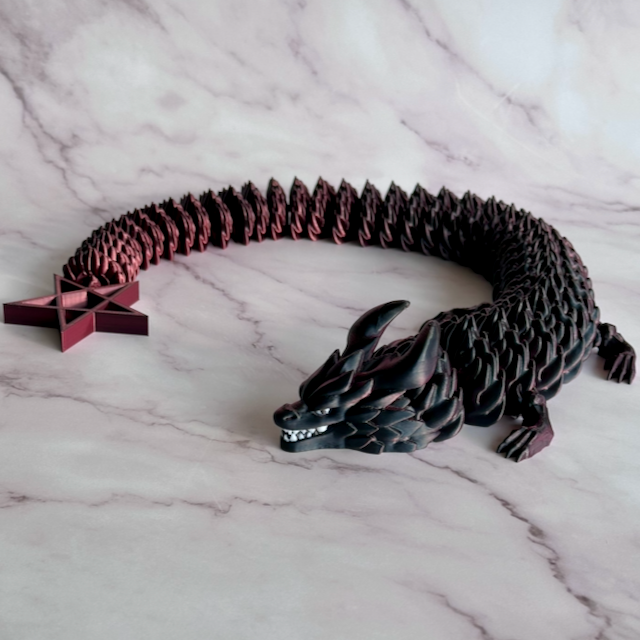 Devil Dragon with Captive Star