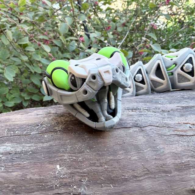 Articulated Cyber Rattlesnake